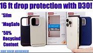 Protect your iPhone 14 Pro with Gear4 Denali Snap: 16 ft drop protection with D3O * Slim * MagSafe!