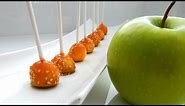 How to make MINI CARAMEL APPLES (Simple Home VIdeo Recipe, DIY) - Inspire To Cook