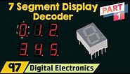 Seven Segment Display Decoder