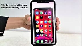 Add All iPhone Frames on Any Screenshot (Easy-No Shortcuts App)