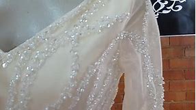 Beautiful champagne wedding dress... - Lady Lace Bridal