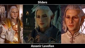 Male Elf (no mods) - Character Creation Sliders in Dragon Age Inquisition