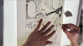 Drawing Manga: Ken Wakui of Tokyo Revengers [Short Version - Sketch Video]