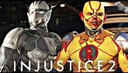 Injustice 2 - Reverse Flash vs Epic Godspeed Flash Gear! (1080p 60fps HD)