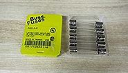 Bussmann AGC-3-R AGC Series Fuse, Fast Acting, 3 Amp, 250V, Glass Tube, 1/4" x 1-1/4", Rohs Compliant (Pack of 5)