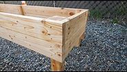 DIY: How to Build Raised Garden Beds for Sloped Yard Using 2x6 Boards
