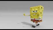 Spongebob Dancing To Spamton Theme (Big Shot 4k)