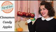 Cinnamon Candy Apples - 1960's Inspired Recipe