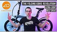 ADO Air: The Folding eBike Revolution! Ultra-light with Belt Drive