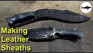 Making Sheaths for the Kukri and Matching Hunting Knife