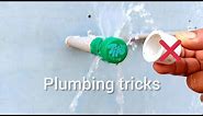 DON'T WASTE PLASTIC BOTTLES ! How to make pipe end cap with used bottle caps | plumbing tricks