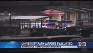 University Park Airport evacuated after suspicious item found in luggage