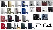 All PS4 (Fat/Slim/Pro) Official & Limited Editions consoles (Playstation 4)