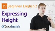 How to Express Height in English