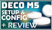 TP Link Deco M5 Router Wifi Mesh Setup & Config + Review