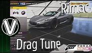 Forza Horizon 5 | CRAZY RIMAC CONCEPT 2 Drag Build And Tune *Updated* (Forza Horizon 5 Guides)