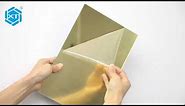 Gold Mirrored Acrylic Sheet | XINTAO®