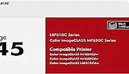 045 045H High-Yield Black Toner Cartridge 1-Pack Replacement for Canon 045H 045 Toner Cartridge Color ImageCLASS MF634Cdw MF632Cdw LBP612Cdw MF630C LBP610 Series Printer Ink