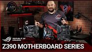 ASUS ROG Z390 Motherboard Series Overview