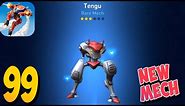 Mech Arena Robot Showdown - Gameplay Walkthrough Part 99 - New Mech Tengu👹(iOS,Android)