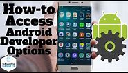 How To Enable And Disable Developers Options - Android Phone USB Debugging Mode