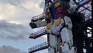 Giant Gundam robot in Japan