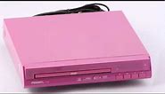 Pink DVD Player - available from Internet Shop UK