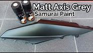 Warna Hitam Metalik Doff || Matt Axis Grey Samurai Paint