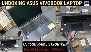 Unboxing and Review ASUS Vivobook 15 | Intel Core i7-12650H 12th Gen | Thin and Light Laptops