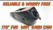 Highly Reliable 170° Hidden Wifi Dash Cam car dvr