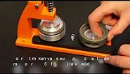 Sleutelhanger maken met een Micro buttonmachine