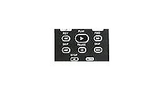 Replacement Remote Control for Magnavox Philips NF800UD NF802UD 32MF338B/27 32MF338B/27B 32MF338B/27E 32MF338B/F7 LCD HDTV TV
