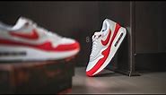 Nike Air Max 1 '86 OG (Big Bubble) "White / Red": Review & On-Feet