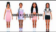 Sims 4 Child CAS Urban Lookbook Part 2 | Girls | CC Links