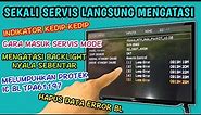 TV LCD Sharp error kedip-kedip, driver backlight TPS61197