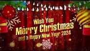 We Wish You Merry Christmas and Happy New Year 2024 Best Greetings