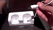 Twin Remote Charging Docking Station for Nintendo Wii