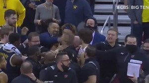 U-M Coach Juwan Howard suspended 5 games for post-game punch, 3 players suspended