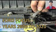 How to repair Broken Battery cable Connector in Ford Focus. Years 2000 to 2020