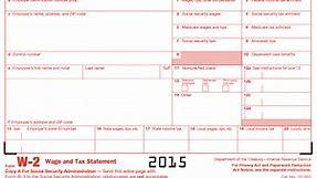 Understanding Your Tax Forms 2016: W-2, Wage & Tax Statement