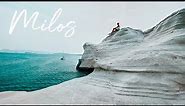 Milos, la plus spectaculaire des îles des Cyclades ! #MILOS 🇬🇷 Grèce
