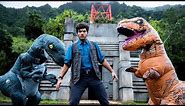 Jurassic World Meets Parkour in Real Life