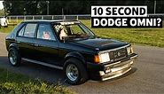 10 second, 577hp Dodge Omni GLH Was Never Meant to go This Fast