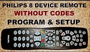 Easily Program and Setup Philips 8 Device Remote Control