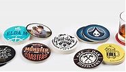 Custom coasters | Personalized paper coasters in bulk | Sticker Mule