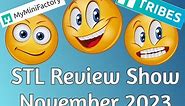 TOP 10 (MyMiniFactory Tribes) STL Review Show for November 2023 #Top10 #Review #myminifactory
