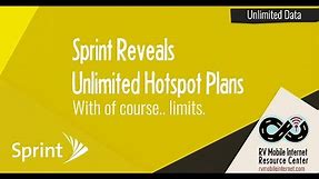 Sprint Introduces Unlimited Mobile Broadband Plans - $50-75/mo