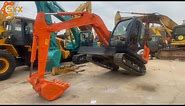 Used Hitachi ZX60 excavator 6 ton excavator demonstration