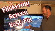 How To Fix a Flickering Screen 📺 on a Sony Bravia LCD TV