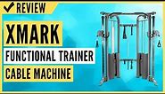 XMark Functional Trainer Cable Machine with Dual 200 lb Weight Stacks XM-7626 Review